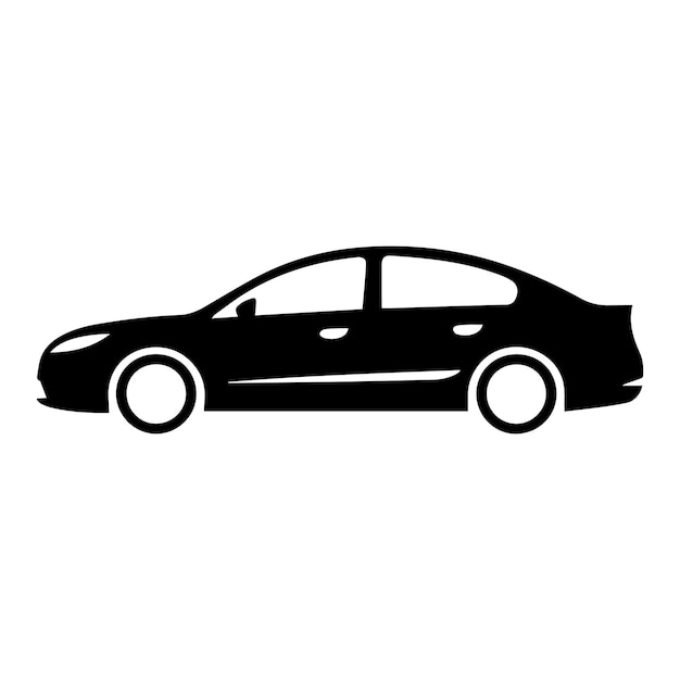 Una ilustración vectorial de automóviles