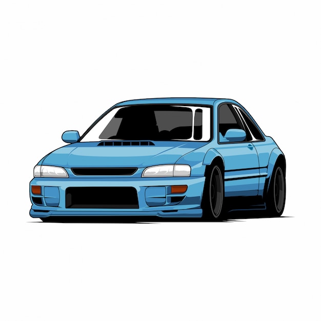 Ilustración vectorial de automóviles