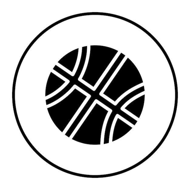 Vector ilustración vectorial de baloncesto