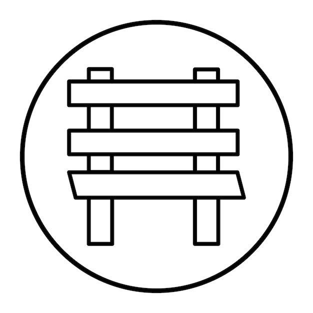 Ilustración vectorial del banco