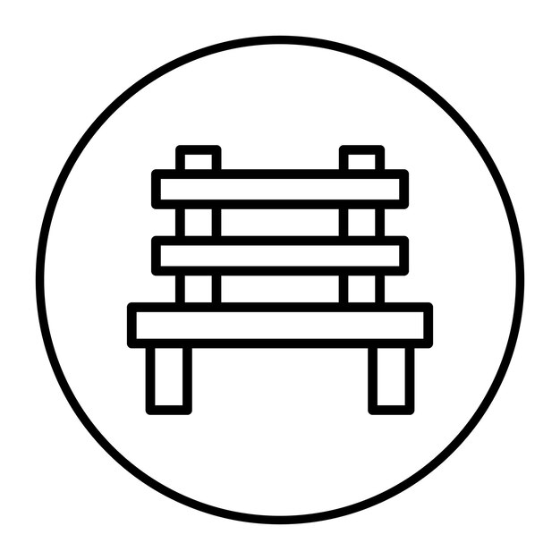 Ilustración vectorial del banco