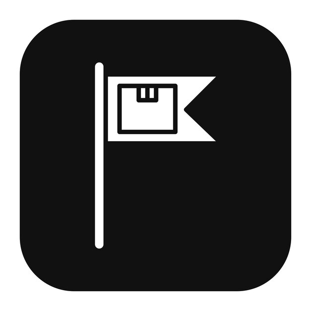 Ilustración vectorial de las banderas
