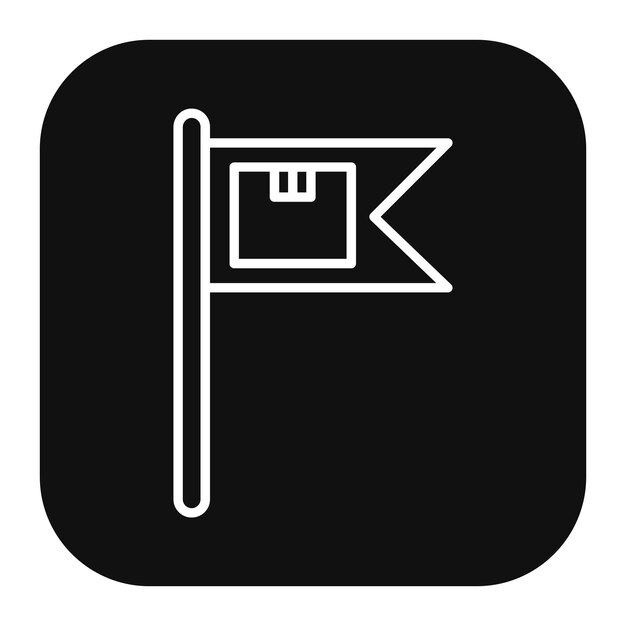 Ilustración vectorial de las banderas