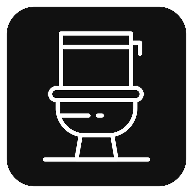 Ilustración vectorial del baño