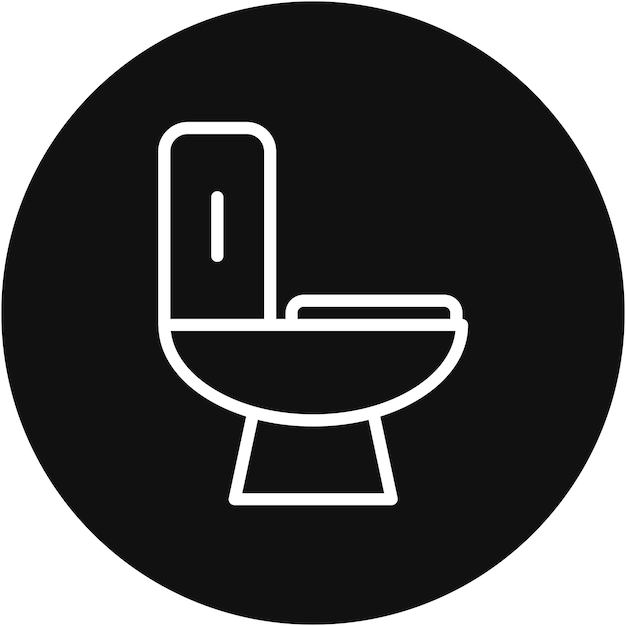 Ilustración vectorial del baño