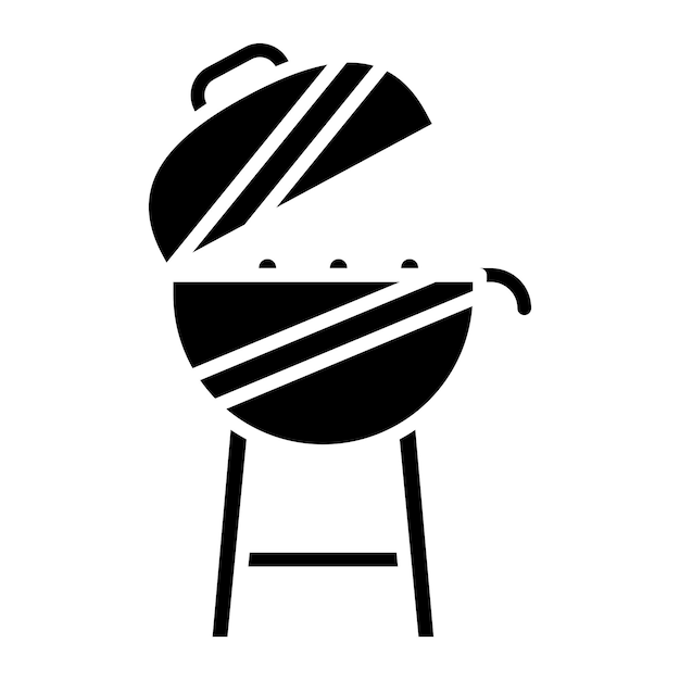 Ilustración vectorial de la barbacoa