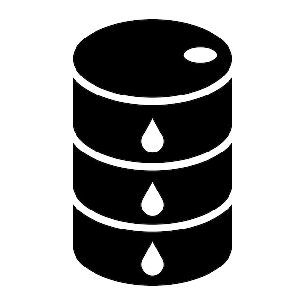 Ilustración vectorial de los barriles