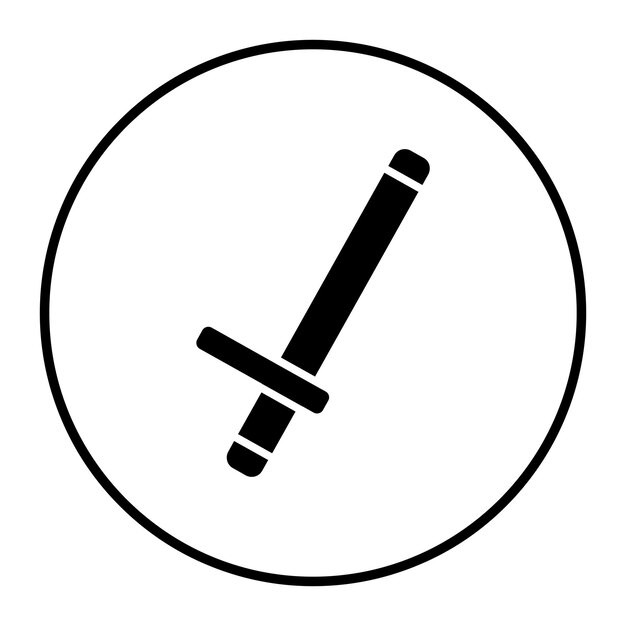 Ilustración vectorial de bastón