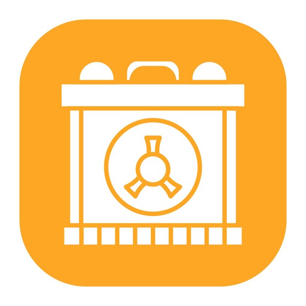 Ilustración vectorial de la batería