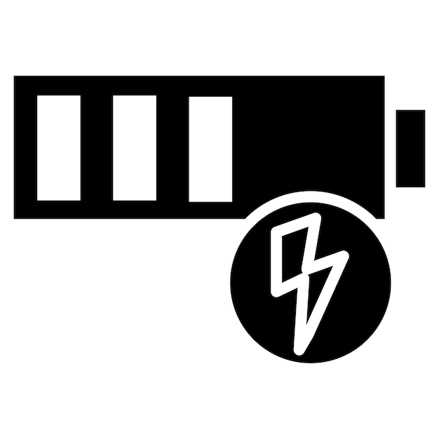 Ilustración vectorial de la batería