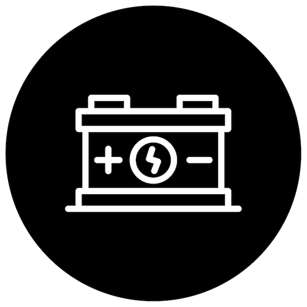 Ilustración vectorial de la batería