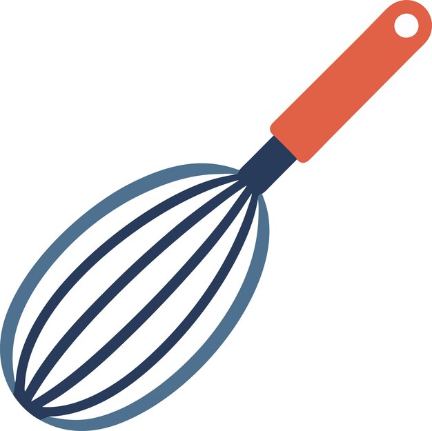 Ilustración vectorial del batidor de cocina