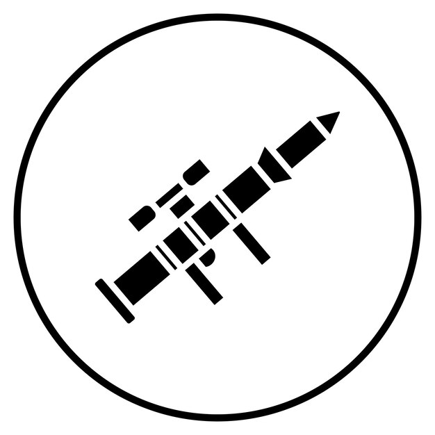 Ilustración vectorial de Bazooka