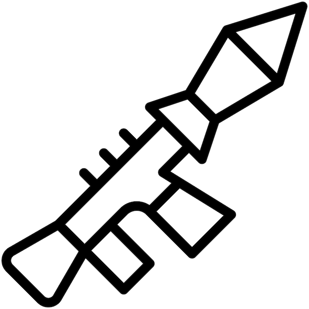 Ilustración vectorial de Bazooka