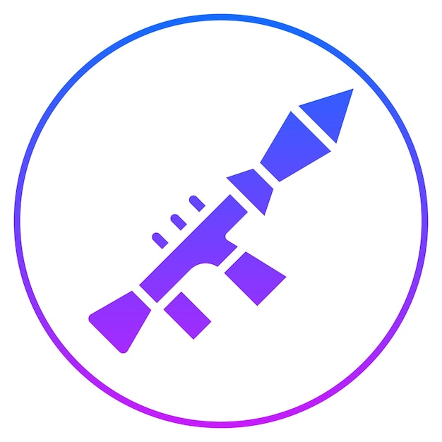 Ilustración vectorial de Bazooka
