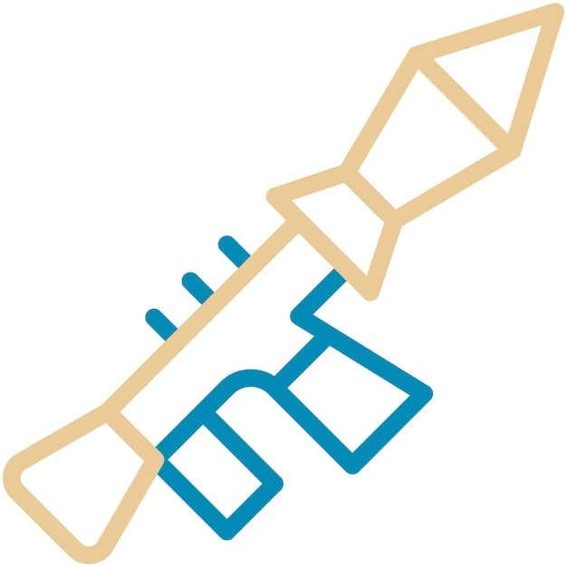Ilustración vectorial de Bazooka