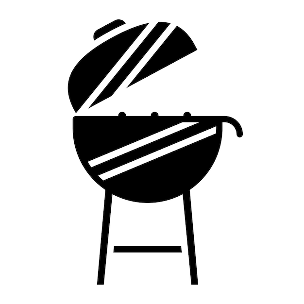 Vector ilustración vectorial de bbq grilll