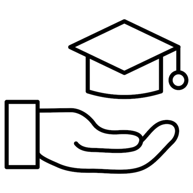 Ilustración vectorial de becas