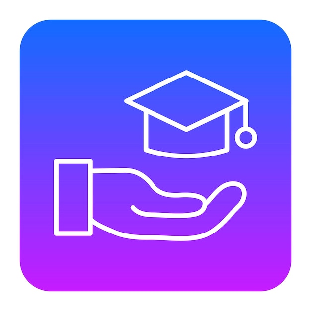 Ilustración vectorial de becas