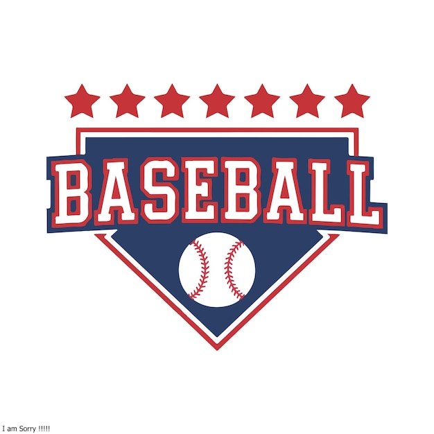 Ilustración vectorial de béisbol