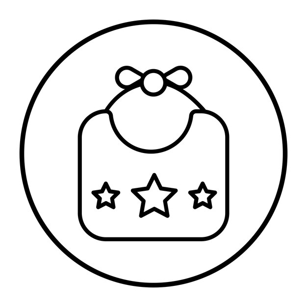 Ilustración vectorial de Bib