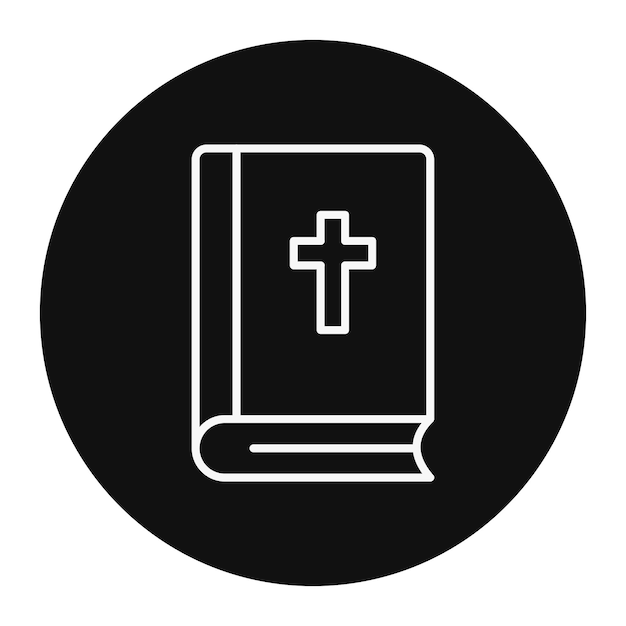 Ilustración vectorial de la Biblia