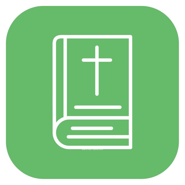 Ilustración vectorial de la Biblia