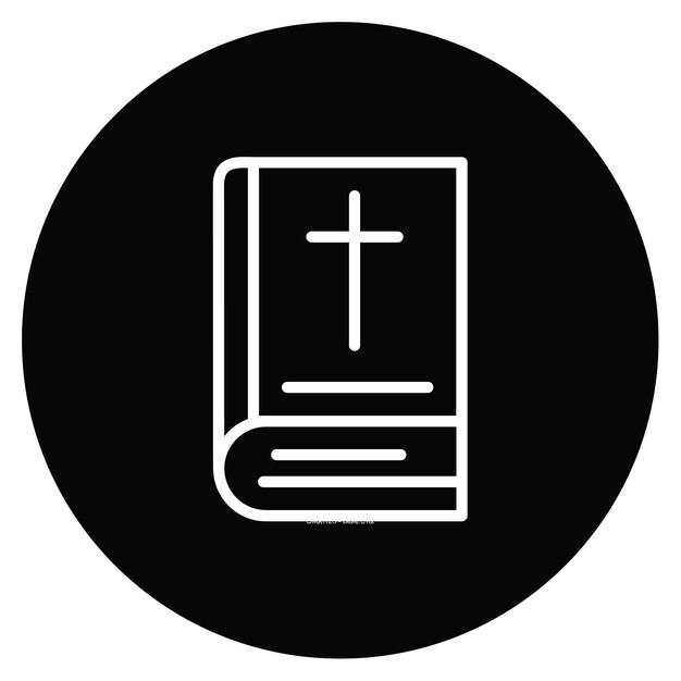Ilustración vectorial de la Biblia