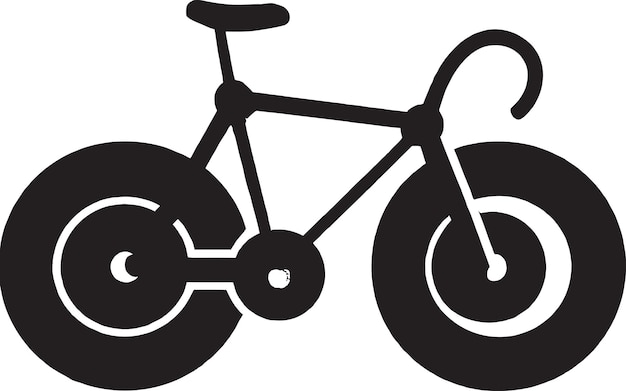Ilustración vectorial de bicicletas plegables