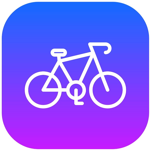 Ilustración vectorial de bicicletas
