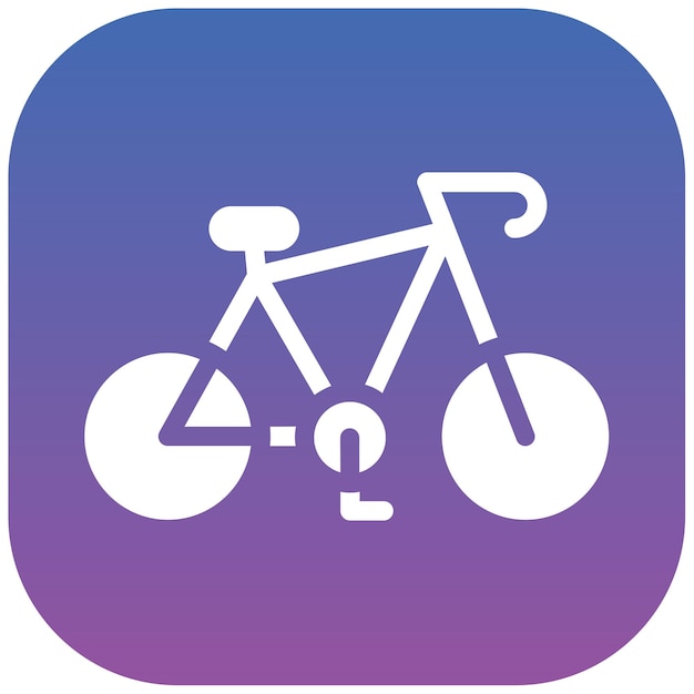 Ilustración vectorial de bicicletas