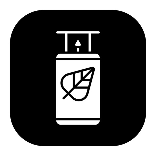 Ilustración vectorial del biogás