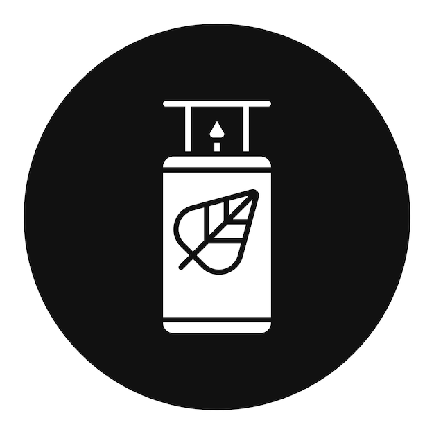 Ilustración vectorial del biogás