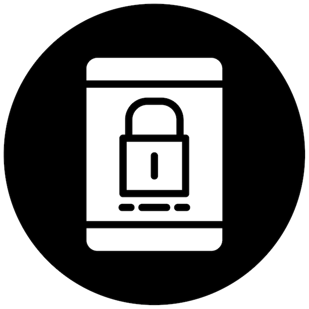 Ilustración vectorial de bloqueo de pantalla de paisaje