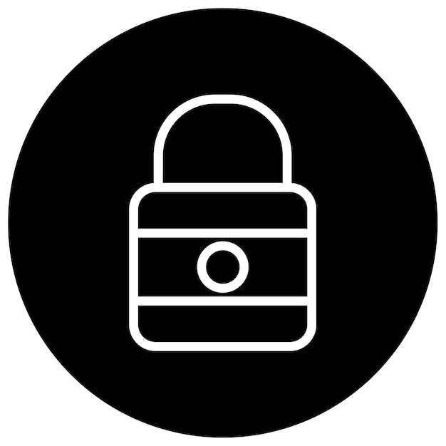 Ilustración vectorial de bloqueo