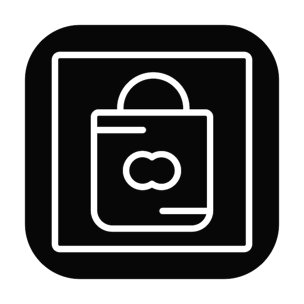 Ilustración vectorial de bloqueo