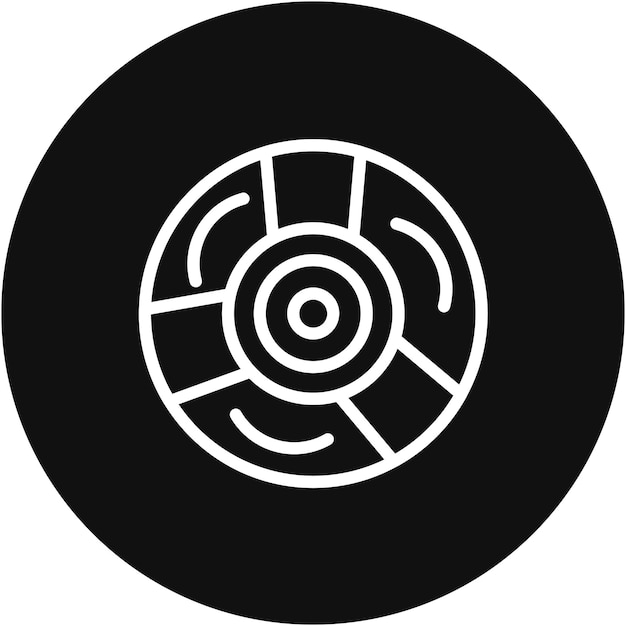 Ilustración vectorial de Blu Ray