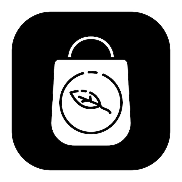 Ilustración vectorial de la bolsa Ecote