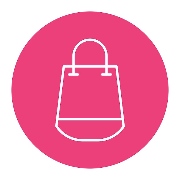 Ilustración vectorial de las bolsas de compras