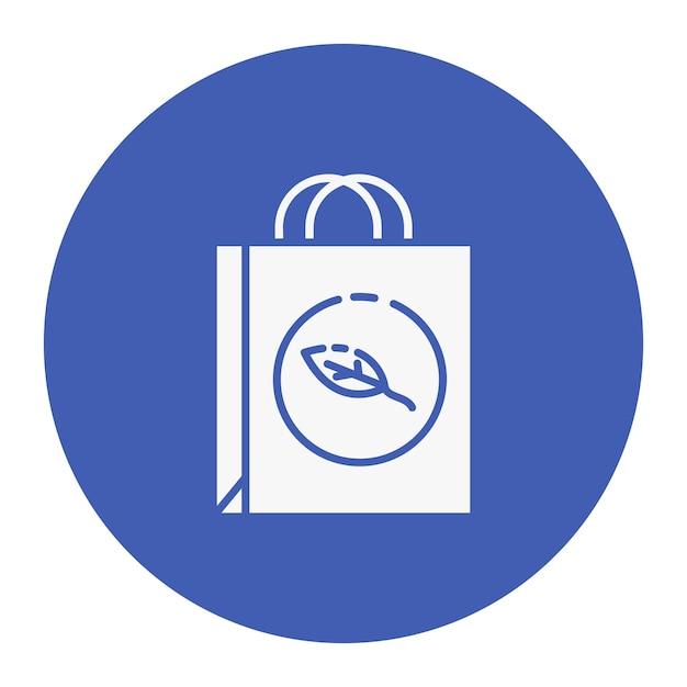 Ilustración vectorial de bolsas ecológicas
