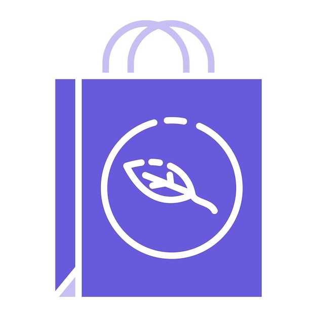 Ilustración vectorial de bolsas ecológicas