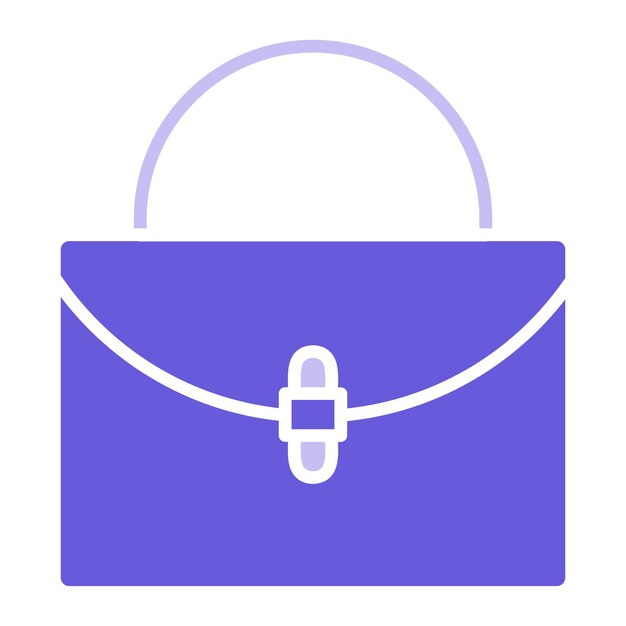 Ilustración vectorial del bolso de mano