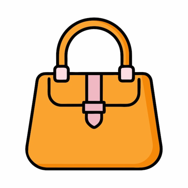 Ilustración vectorial de bolsos de mano profesionales para proyectos de moda