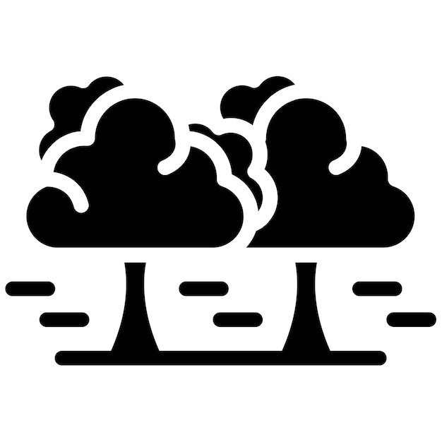 Ilustración vectorial del bosque