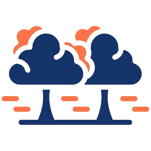 Ilustración vectorial del bosque