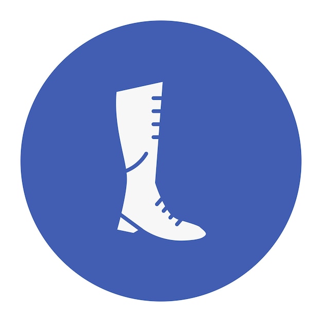 Ilustración vectorial de las botas agrícolas