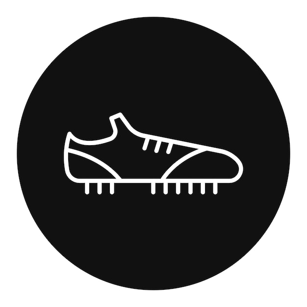 Ilustración vectorial de las botas de fútbol