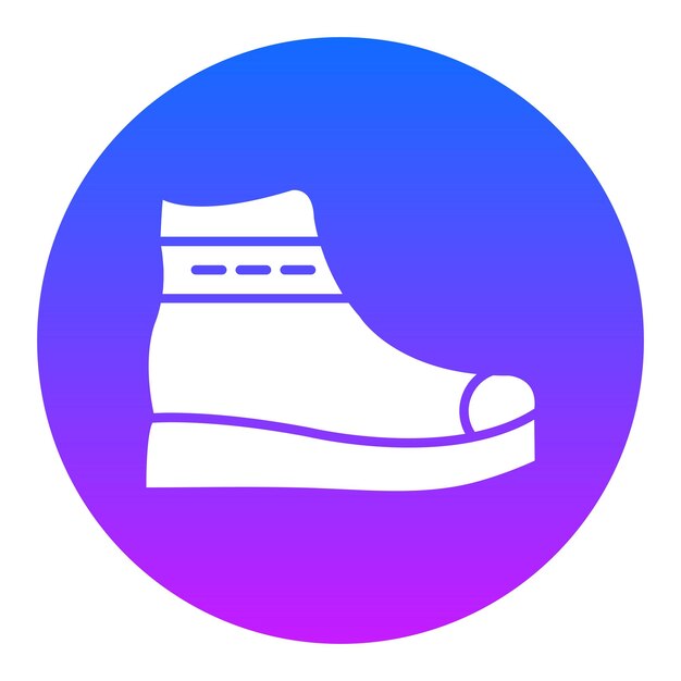 Ilustración vectorial de las botas de otoño