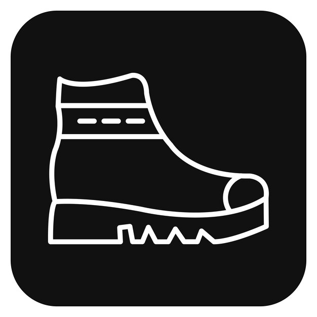 Ilustración vectorial de las botas de primavera