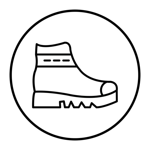 Ilustración vectorial de las botas de primavera